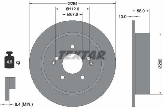 Brake Disc PRO 92326603