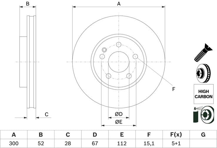 Brake Disc 0986479D57 - image 9