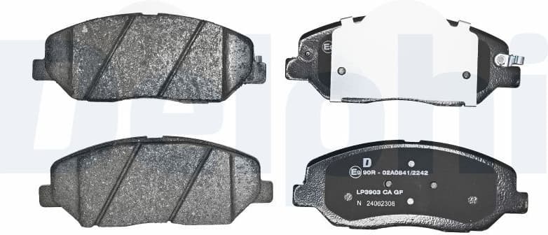 Brake Pad Set, disc brake LP3903