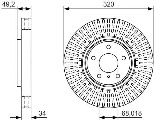 Brake Disc 0986479T32 - image 10