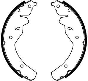 Brake Shoe Set 91055900