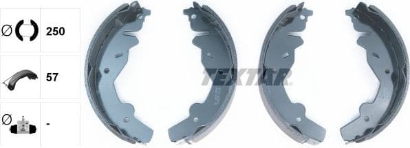 Brake Shoe Set 91055900 - image 2