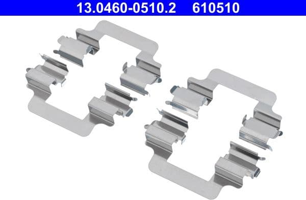 Accessory Kit, disc brake pad 13.0460-0510.2