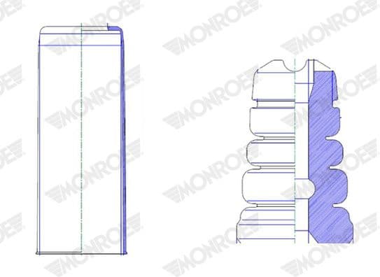 Dust Cover Kit, shock absorber PROTECTION KIT PK475 - image 2