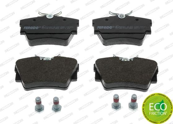 Brake pads rear, Top Quality FVR1516