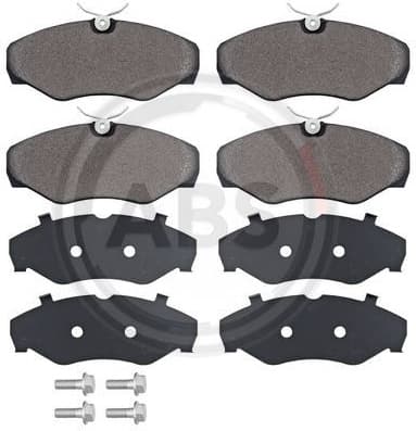 Brake Pad Set, disc brake 37287