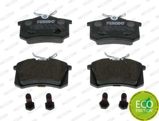 Brake pads rear, Top Quality FDB1083