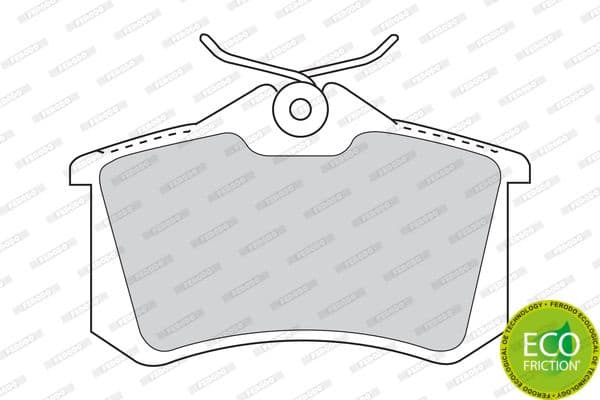 Brake pads rear, Top Quality FDB1083 - image 2