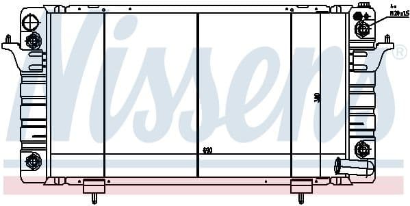 Radiator, engine cooling 64029 - image 2