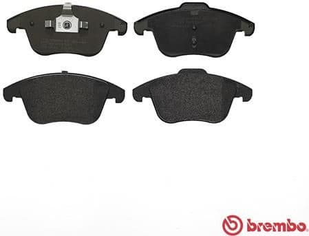 Brake pads front, Top Quality P24076 - image 2