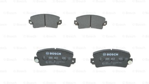 Brake Pad Set, disc brake 0986463490 - image 3
