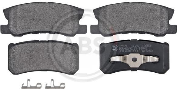 Brake Pad Set, disc brake 37199