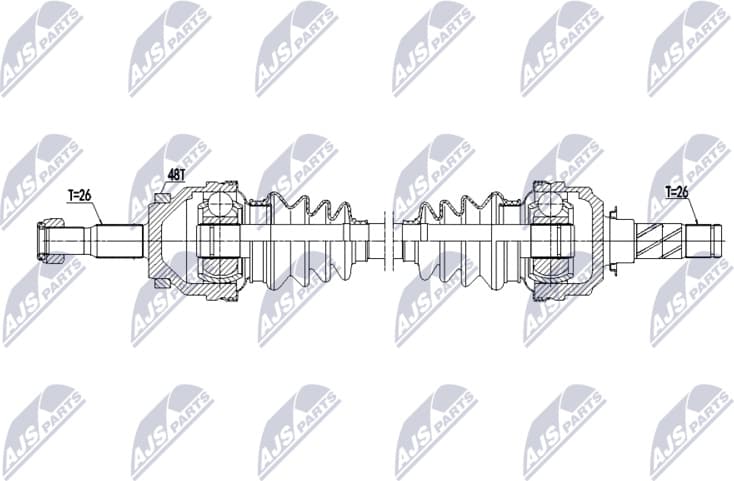Drive Shaft NPW-VV-173