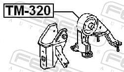 Mounting, engine TM-320 - image 2