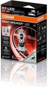Bulb, headlight NIGHT BREAKER LED SPEED H7 450 64210DWNBSP-1HB