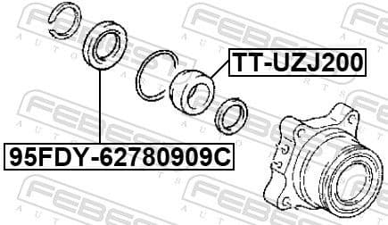 Wheel Bearing TT-UZJ200 - image 2