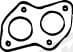 Gasket, exhaust pipe 80046 - image 2