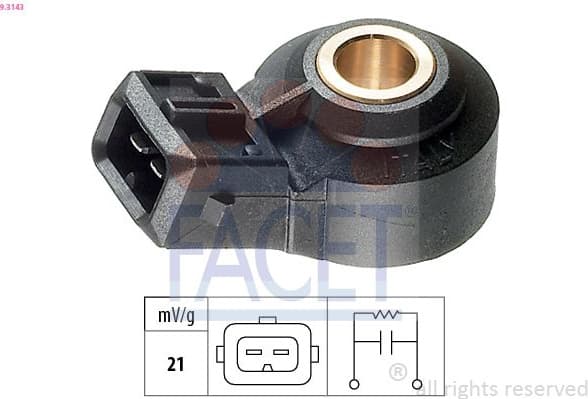 Knock Sensor Made in Italy - OE Equivalent 9.3143
