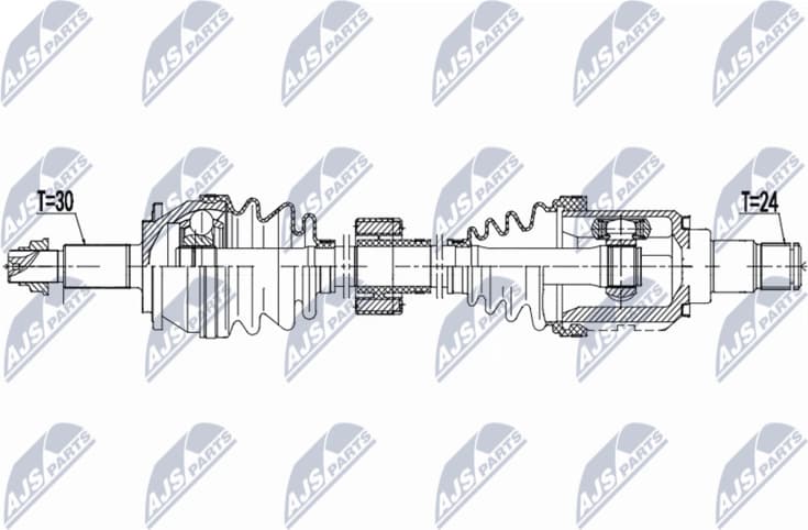 Drive Shaft NPW-TY-196