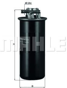 Filter diesel fuel KL454 - image 2