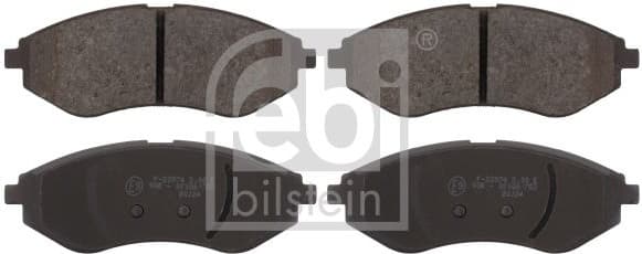 Brake Pad Set, disc brake 16721