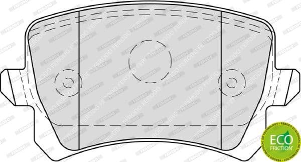 Brake pads rear, Top Quality FDB4058 - image 4