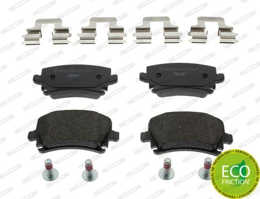 Brake pads rear, Top Quality FDB1636 - image 2