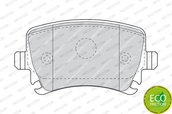 Brake pads rear, Top Quality FDB1636 - image 3