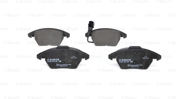 Brake Pad Set, disc brake 0986424797 - image 3