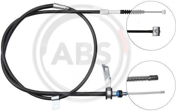 Cable Pull, parking brake K19288