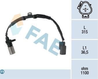 Sensor, crankshaft pulse 79299