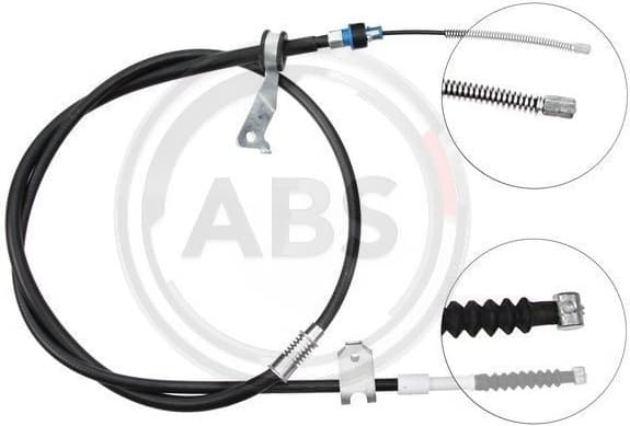 Cable Pull, parking brake K19277