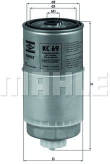 Filter diesel fuel KC69 - image 2