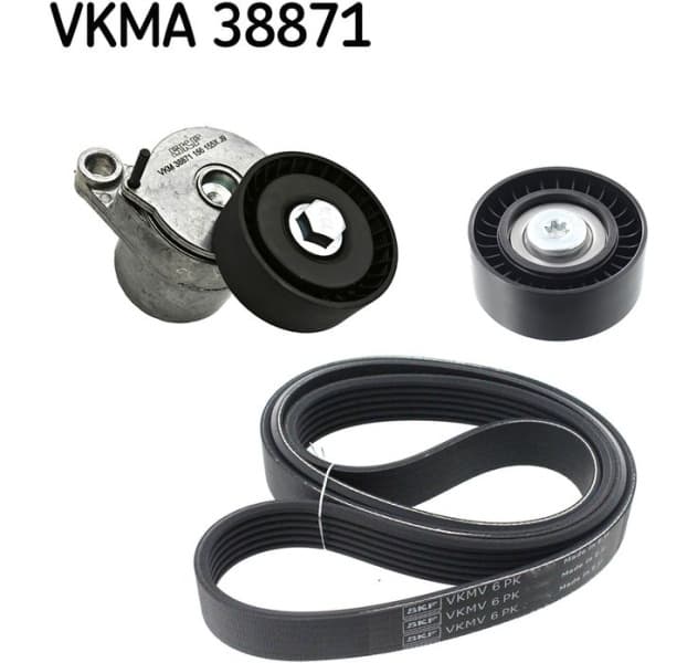 V-ribbed Belt Set VKMA 38871