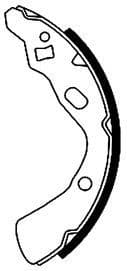 Brake Shoe Set 91039700