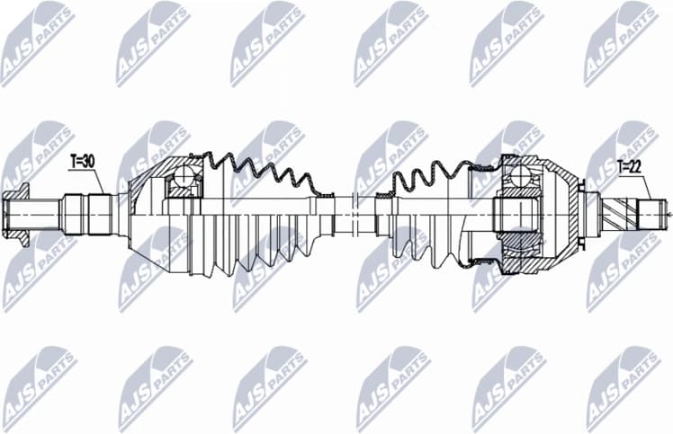 Drive Shaft NPW-PL-176