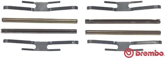 Accessory Kit, disc brake pad PRIME LINE A 02 294