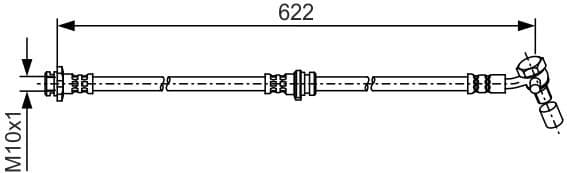 Brake Hose 1 987 481 A40 - image 10