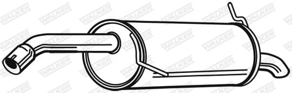 Rear Muffler 23996 - image 2