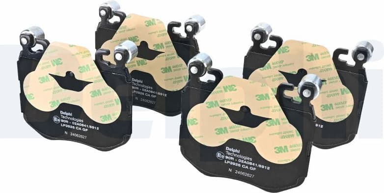 Brake Pad Set, disc brake LP3926 - image 3