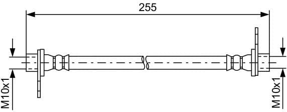 Brake Hose 1 987 481 586 - image 2