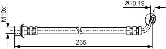 Brake Hose 1 987 481 128 - image 10