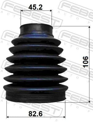 Bellow Kit, drive shaft 2217P-K5 - image 2