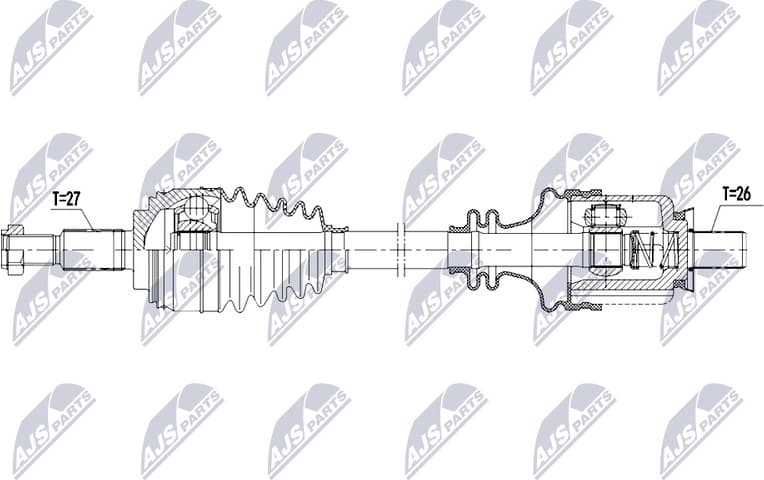 Drive Shaft NPW-RE-208