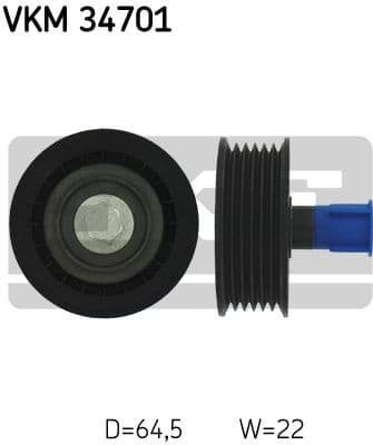 Tensioner belt VKM34701