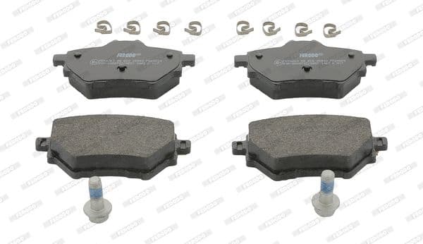 Brake pads rear, Top Quality FDB4680