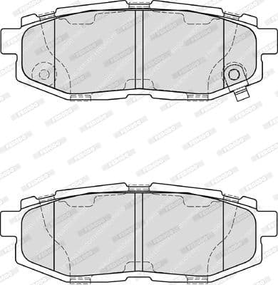 Brake pads rear, Top Quality FDB4187 - image 4