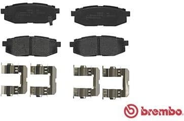 Brake pads rear, Top Quality P78018 - image 2