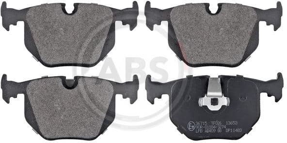 Brake Pad Set, disc brake 36715