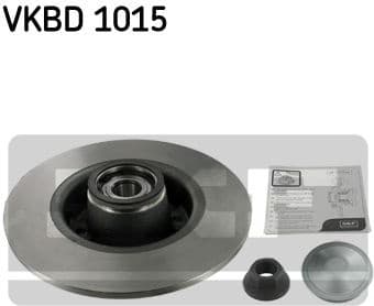 Brake disc with bearing, Top Quality VKBD1015 - image 2